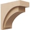 Ekena Millwork 7"W x 14"D x 14"H Classic Rivera Rough Cedar Woodgrain TimberThane Corbel, Primed Tan CORUR07X14X14RIVRCPR - alternate 1